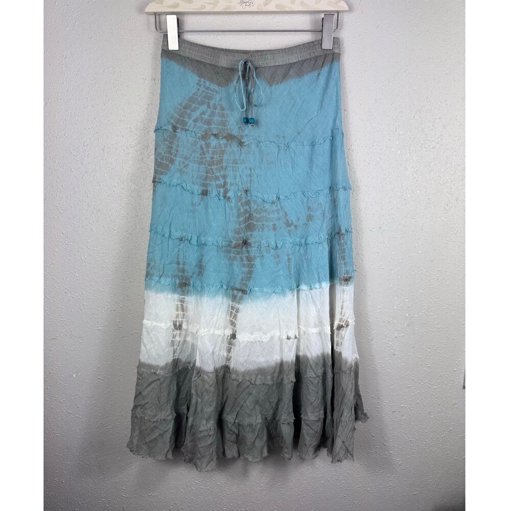 Metrowear Womens Multicolor Tie Dye Skirt Size Small
